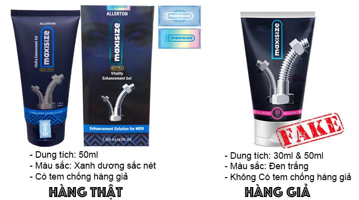Gel Maxisize chính hãng