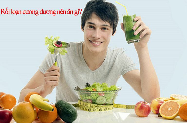 Rối loạn cương dương nên ăn gì