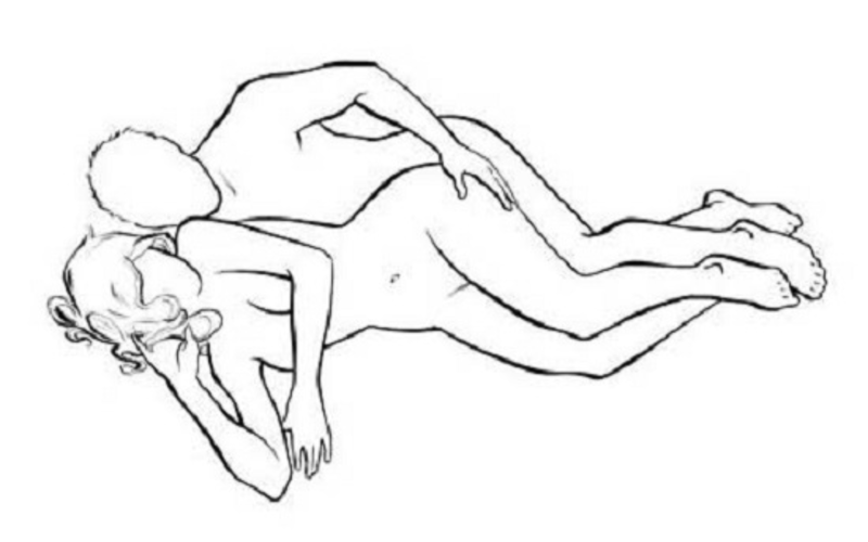 tư thế quan hệ nằm nghiêng