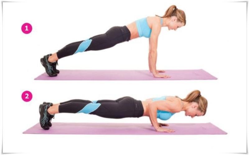 Bài tập thể dục tăng vòng 1