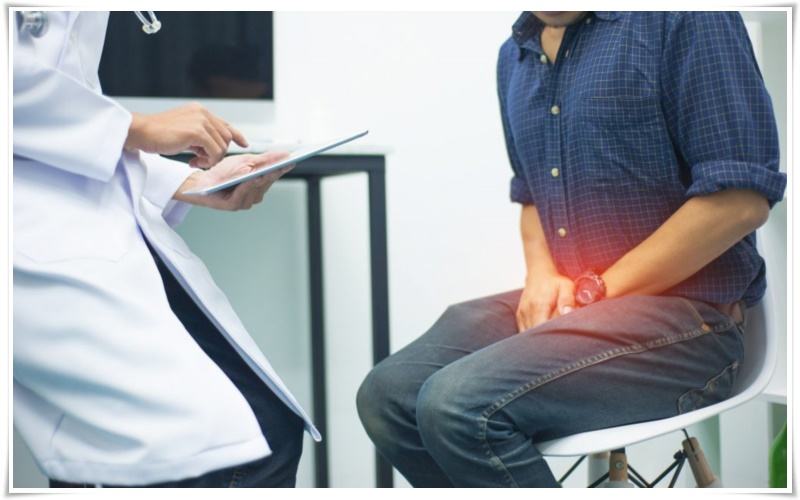 Cậu nhỏ bị đau rát khi quan hệ