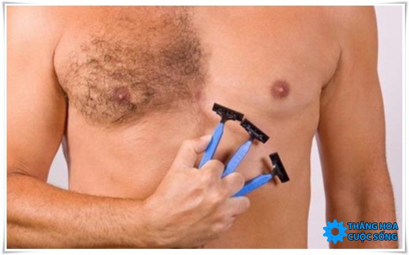 Cạo lông vùng kín nam có ảnh hưởng gì không