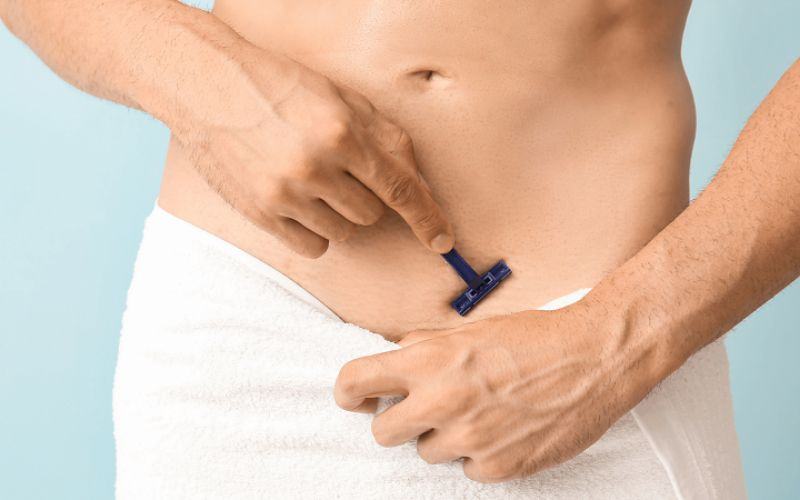 cách tỉa lông vùng kín nam