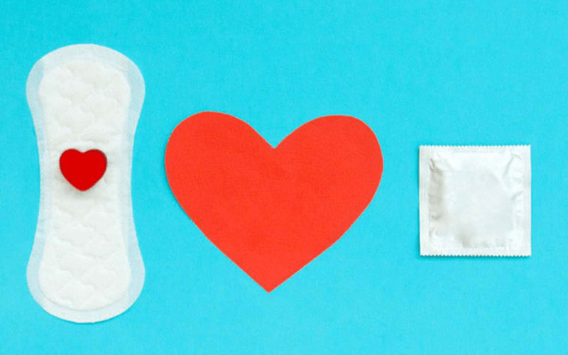 làm tình ngày đèn đỏ có sao không