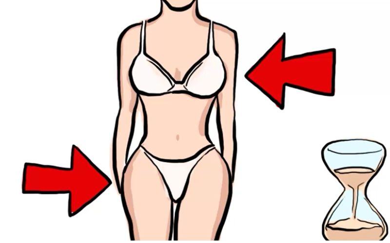 Phụ nữ có dáng người đồng hồ cát